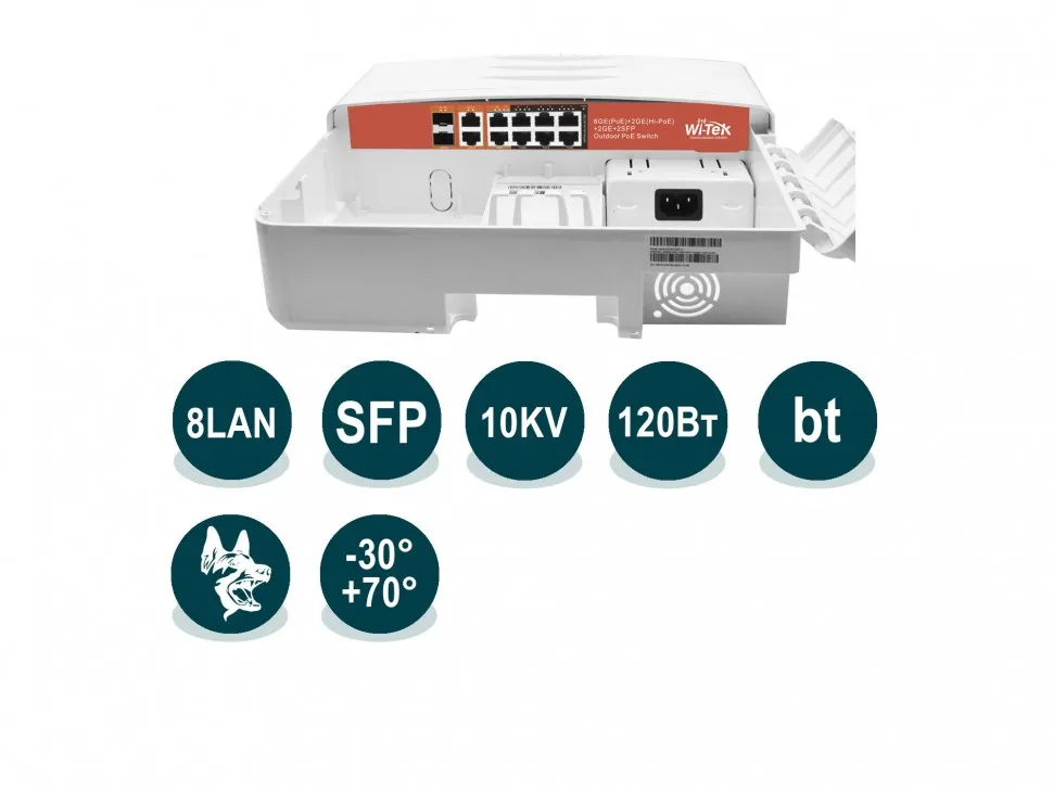 Wi-Tek WI-PS310GF-O