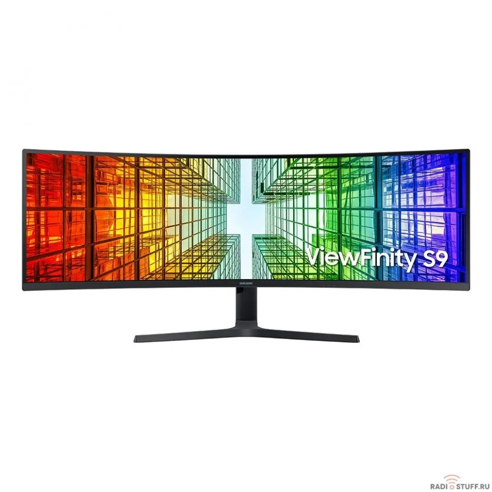 LCD Samsung 48.8" S49A950UIU {SVA 5120x1440 120Hz 4ms 178/178 350cd 3000:1 10bit(8bit+FRC) HDR10+ DisplayHDR400 2xHDMI2.1 DisplayPort1.2 RJ45 3xUSB3.0 2xUSB-C 2x2W VESA