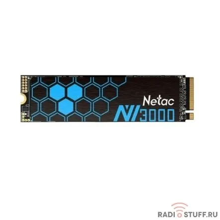 SSD M.2 Netac 2.0Tb NV3000 Series <NT01NV3000-2T0-E4X> Retail (PCI-E 3.0 x4, up to 3100/2100MBs, 3D NAND, 1200TBW, NVMe 1.3, 22х80mm, heatsink)