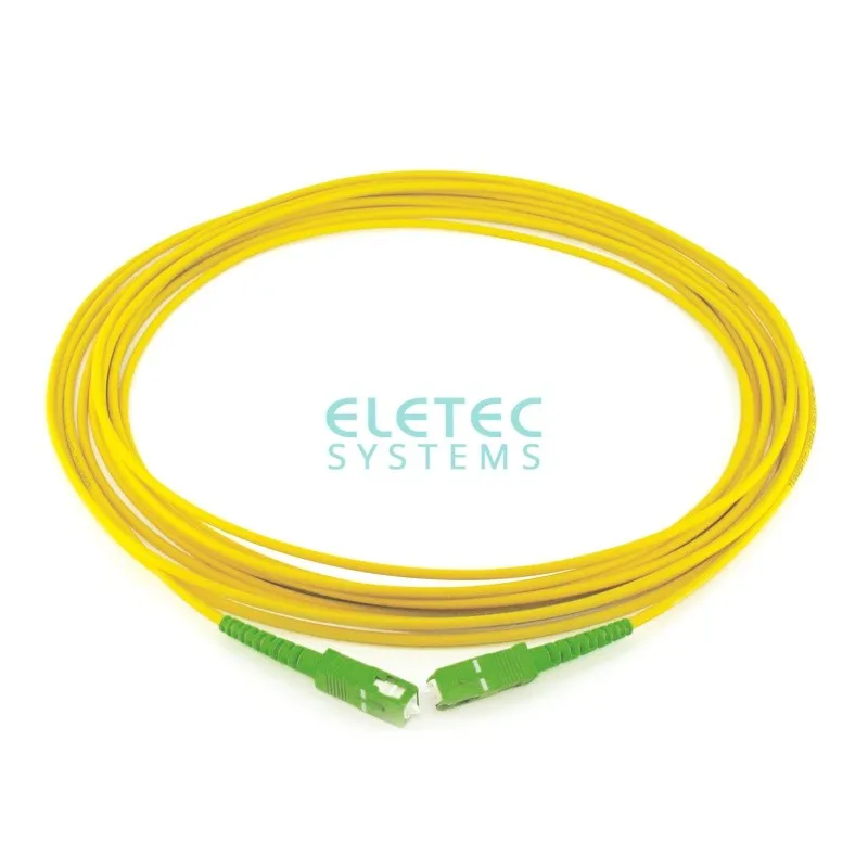 Патч-корд simplex SM SC/APC-SC/APC,3.0 мм 9/125 LSZH,15м