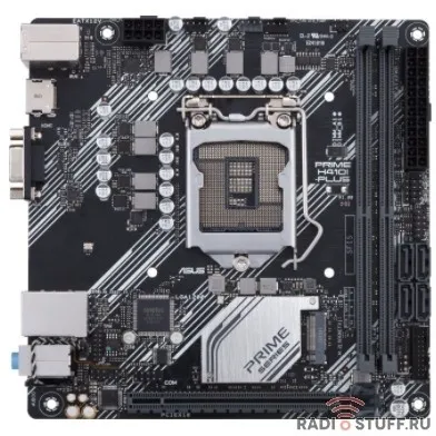 Asus  PRIME H410I-PLUS/CSM Soc-1200 Intel H410 2xDDR4 mini-ITX AC`97 8ch(7.1) GbLAN+VGA+HDMI