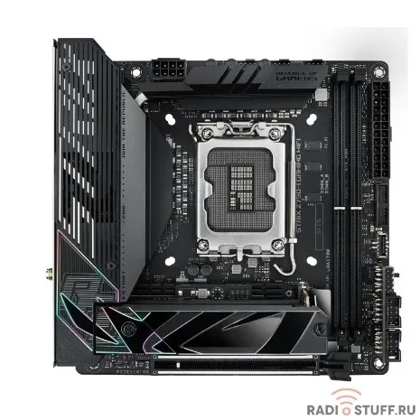 Материнская плата ASUS ROG STRIX Z790-I GAMING WIFI, LGA1700 2xDDR5 2xSATA3 RAID 2xM.2 HDMI M-ITX