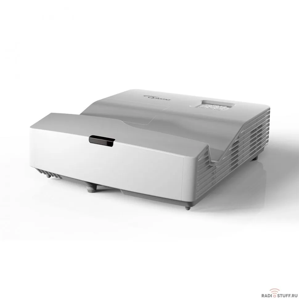 Optoma X340UST Проектор {DLP, XGA 1024x768, 4000Lm, 22000:1, 2xHDMI, MHL, USB, LAN, 1x16W speaker, 3D Ready} [E1P1A1EWE1Z2]