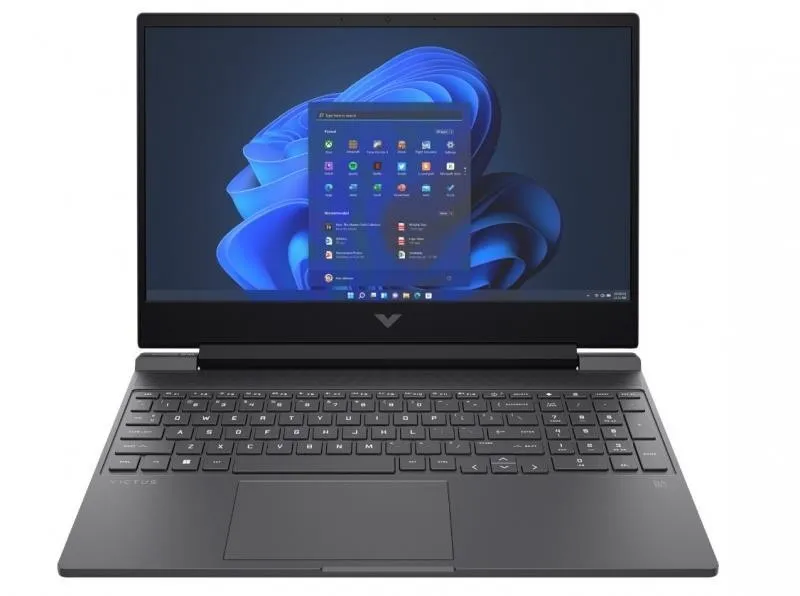 Ноутбук HP Victus 15-FB1013DX 15.6" 1920x1080/AMD Ryzen 5 7535HS/RAM 8Гб/SSD 512Гб/RTX 2050 4Гб/ENG|RUS/Windows 11 Home/черный/2.29 кг 845A2UA