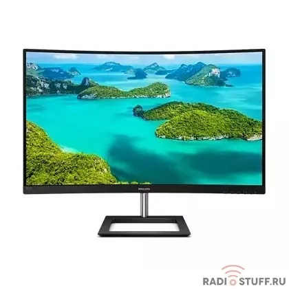Монитор LCD 31.5'' 322E1C (00/01) {[16:9] 1920х1080(FHD) VA, Curved, nonGLARE, 250cd/m2, H178°/V178°, 3000:1, 16.7M, 4ms, VGA, HDMI, DP, Tilt, 2Y} Black