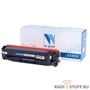 NV Print CF412X Картридж для HP Laser Jet Pro M377dw/M452nw/M452dn/M477fdn/M477fdw/M477fnw, Yellow, 5000 к