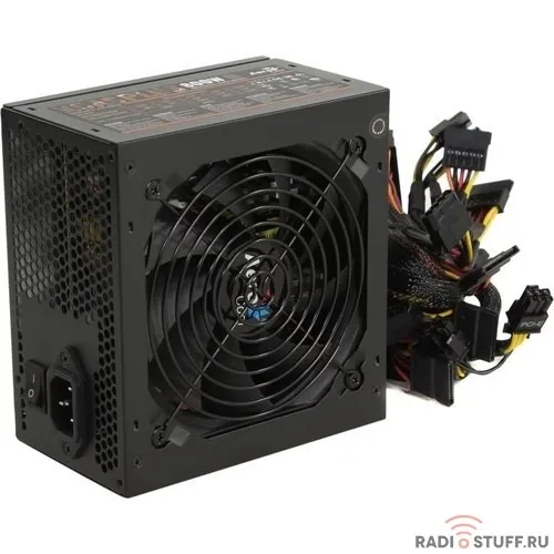 Блок питания Aerocool KCAS PLUS 800W <800W, (20+4+4+4) pin, 4x(6+2) pin, 7xSATA, 4xMolex, 12 см, 80+ Bronze, кабель питания, ATX> RTL