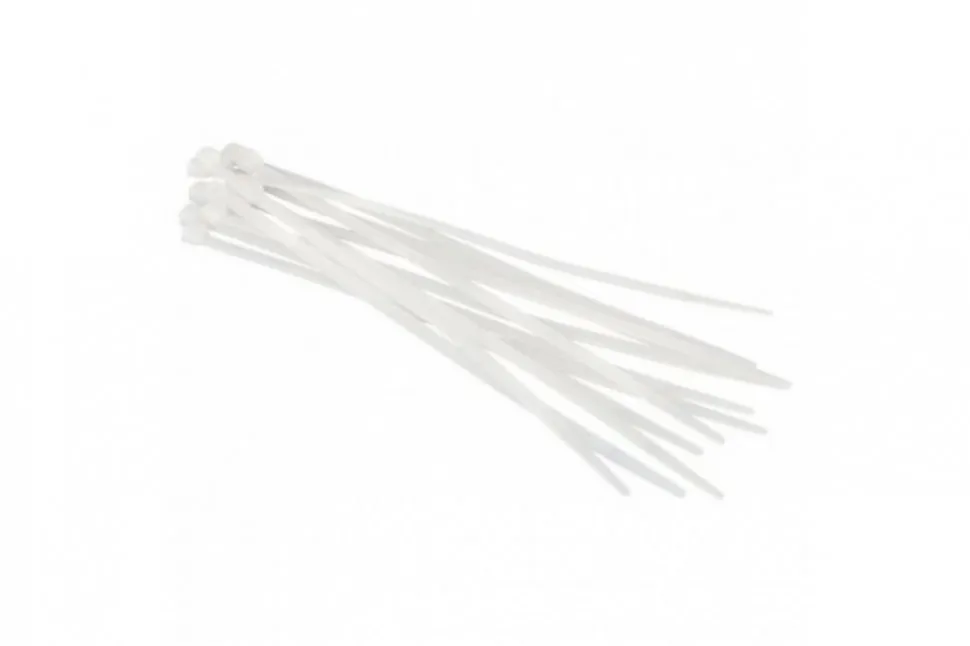 Стяжки 100PCS WHITE TIE5.0X400MM-W TELECOM
