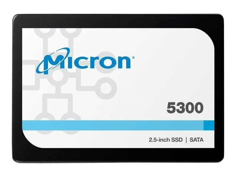 SSD жесткий диск SATA2.5" 3.84TB 5300 PRO MTFDDAK3T8TDS CRUCIAL