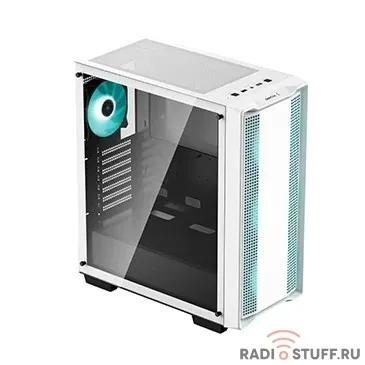 Корпус Deepcool CC560 белый без БП ATX 4x120mm 1xUSB2.0 1xUSB3.0 audio bott PSU [R-CC560-WHGAA4-G-1]