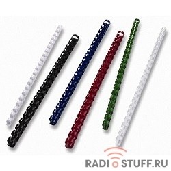 Office Kit Пластиковые пружины BP2031 (12 мм белые 100 шт.)