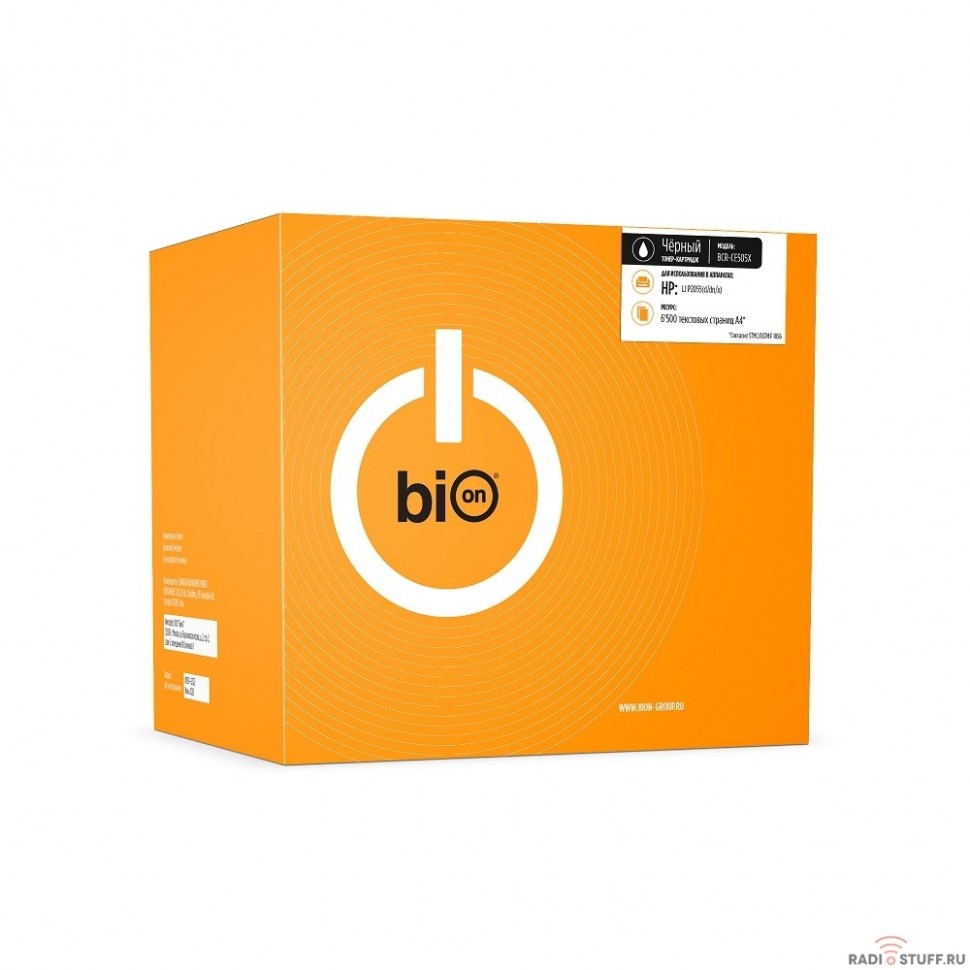 Bion CE505X Картридж для HP LaserJet P2055/P2035 (6500  стр.), Черный