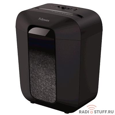 Fellowes Шредер PowerShred LX41 FS-43007(01) {DIN P-4,  4х12мм, 8 лст., 17 лтр.,  уничт.: скрепки,скобы,карты}