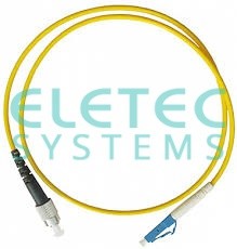 Патч-корд simplex SM LC/UPC-FC/UPC, 3.0 мм 9/125, 1м